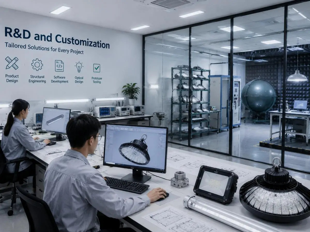 LED light research department