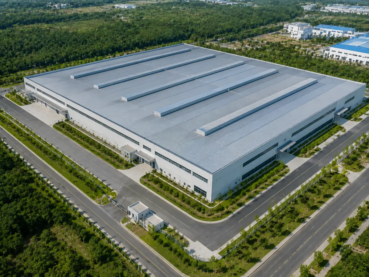 factory view from above