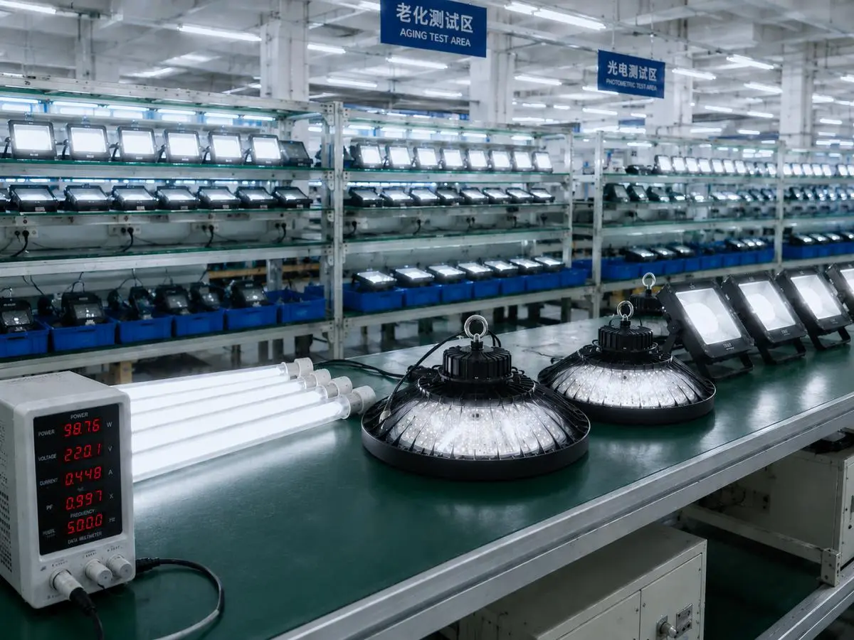the quality of LED lights is strictly controlled