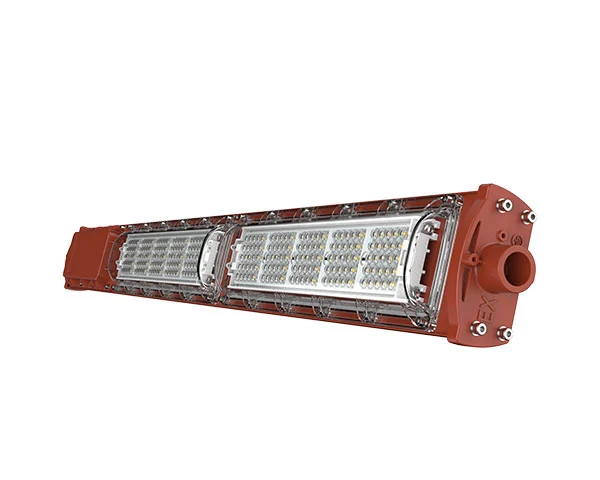 the bottom of explosion proof LED linear light HL160