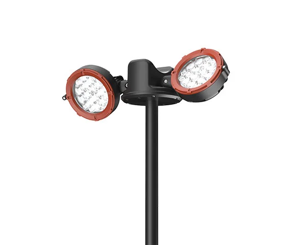 Close-up of explosion proof portable LED light HL606